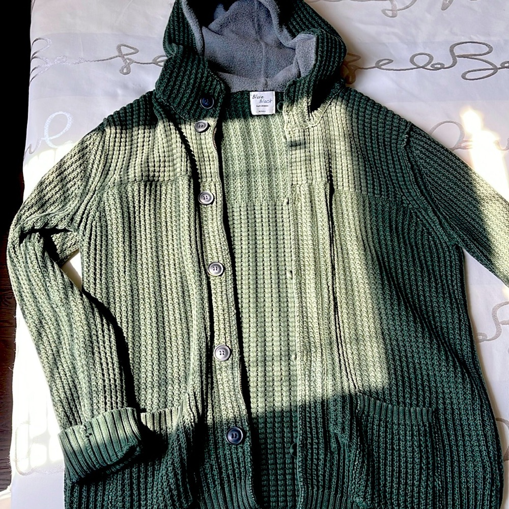 Rafi Ruben Zip-up Knit Hoodie
